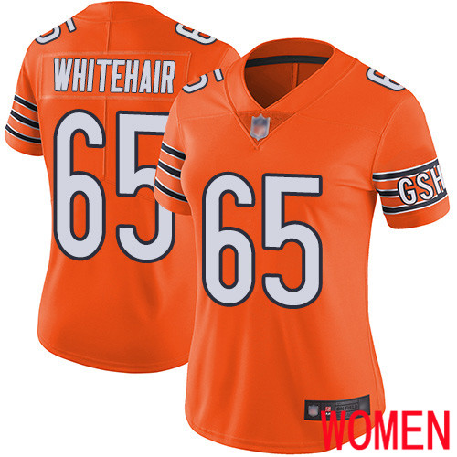 Chicago Bears Limited Orange Women Cody Whitehair Alternate Jersey NFL Football #65 Vapor Untouchable->youth nfl jersey->Youth Jersey